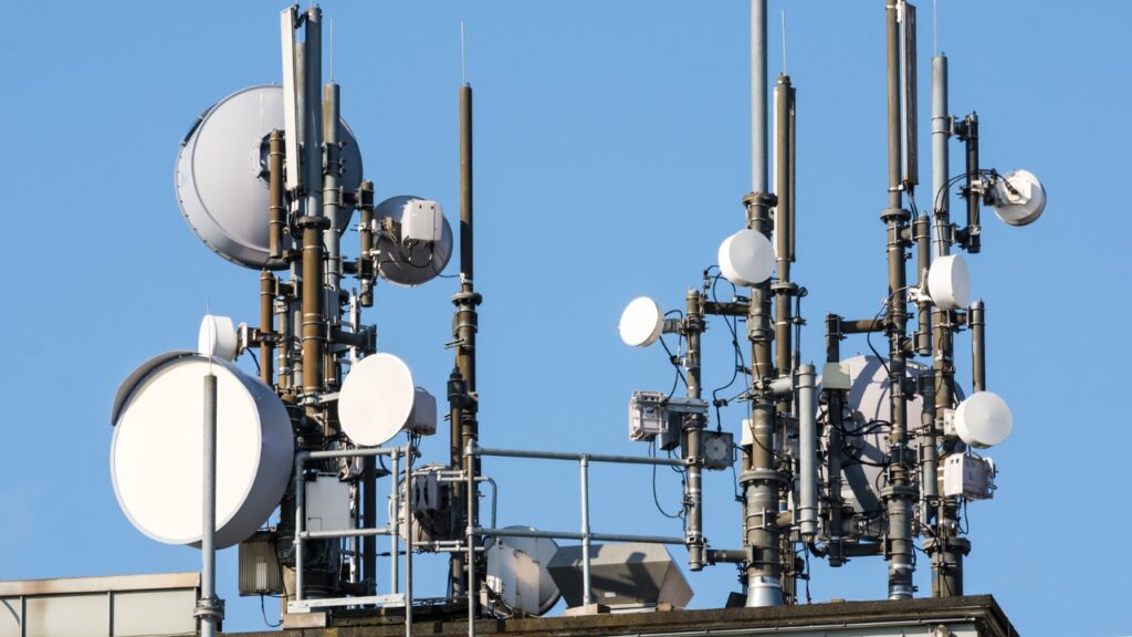 Antenas de comunicaciones y el apagón 2025